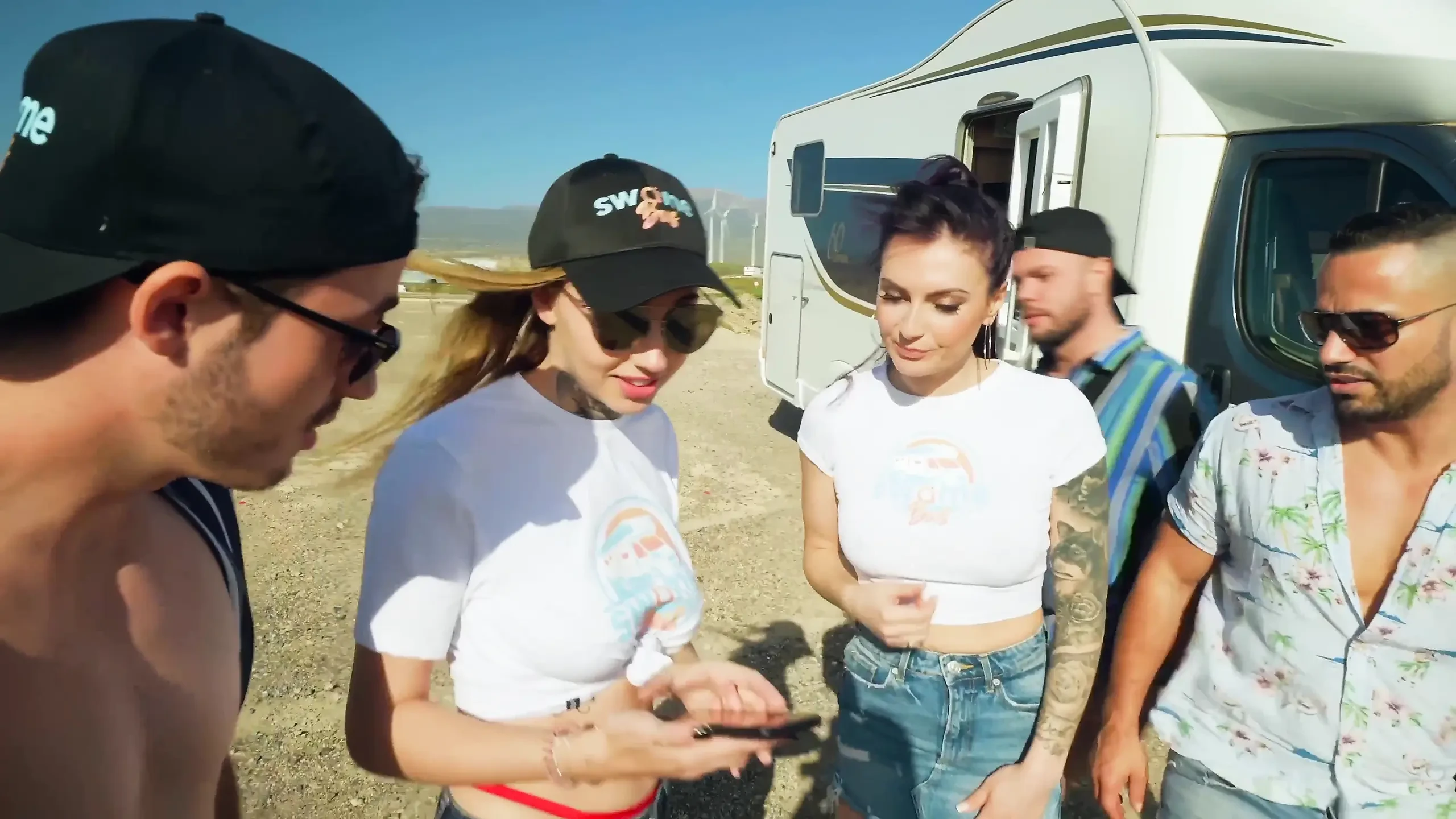 A Group of French Parthouzés in Nature