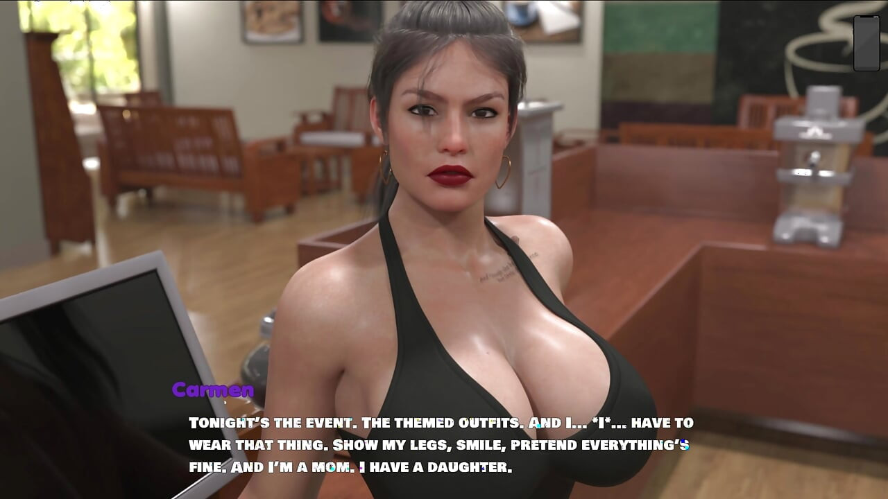 A Lonely Coffee Boy Fucked and Creampied the Hot MILF Boss