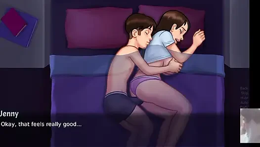 Step-Sis didn't expected this!!! Big Boobed STEP-SIS  got hard fucked on the bed