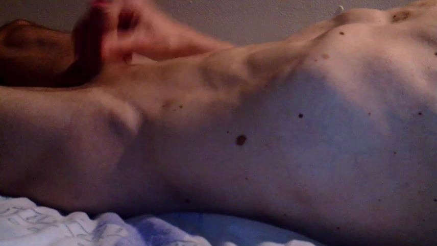 guy play with his cock