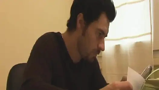 Spanked blonde French babe gets her ass drilled hard