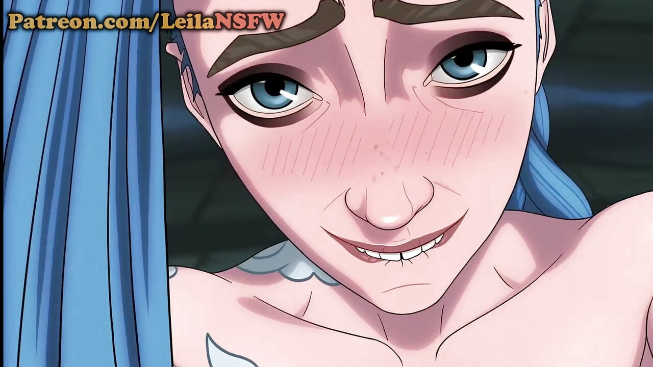 Jinx Big Cum Addict Ridding Ekko Big Back Cock