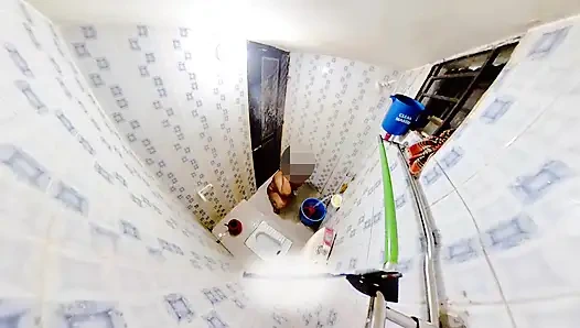 vhabi jokhon aka gosol kore toyleta