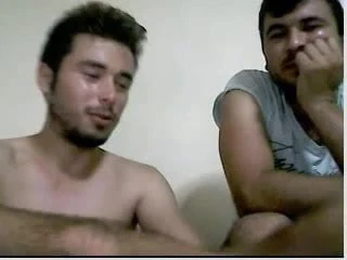 Straight guys feet on webcam #166
