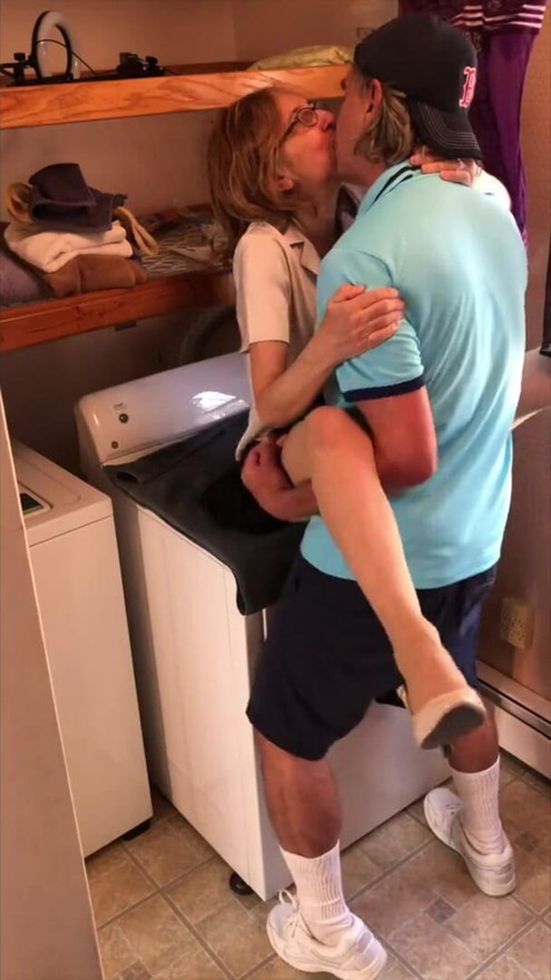 Mature MILF Fucks Neighbor Boy | Clip 1