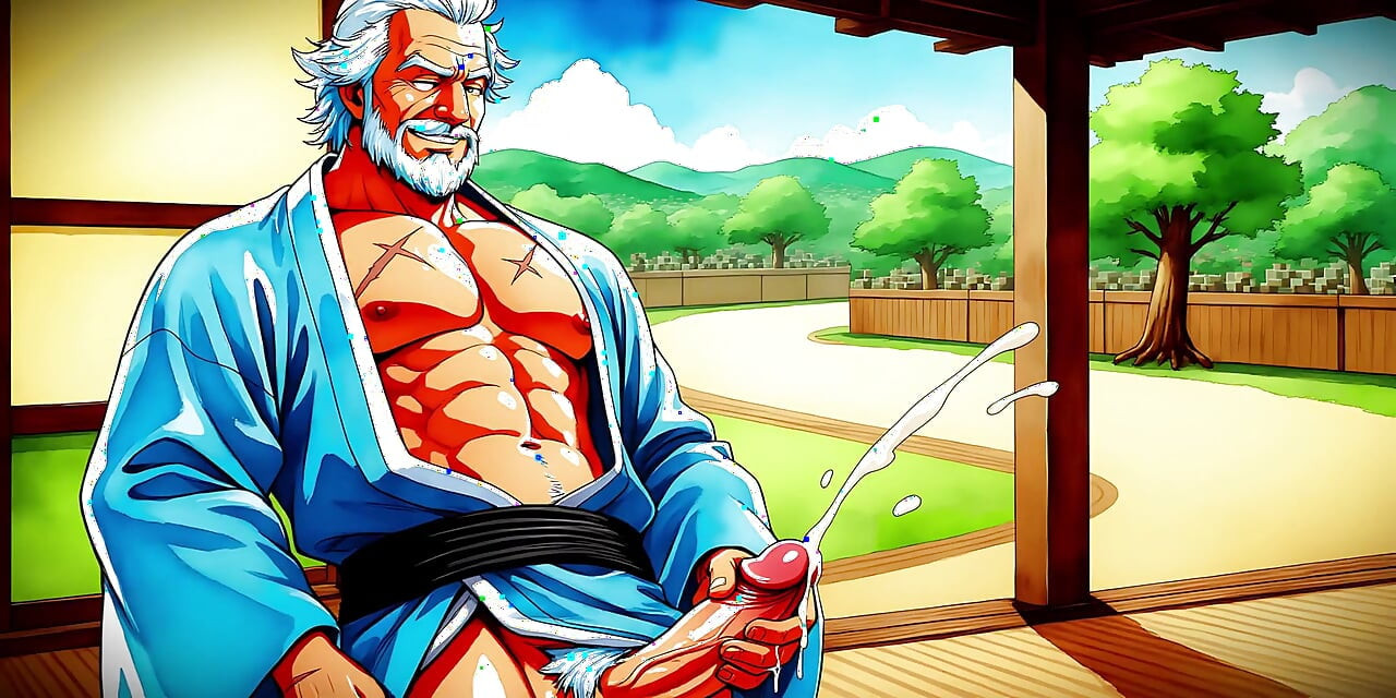 Anime und Manga inspiriertes erotisches mann-kunst-set