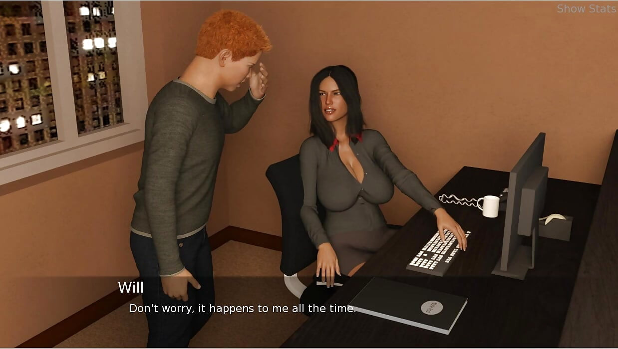Project Hotwife - Gameplay - παιχνίδι ρόλων - πειράγματα γραφείου και έλεγχος γιατρού μέρος 1