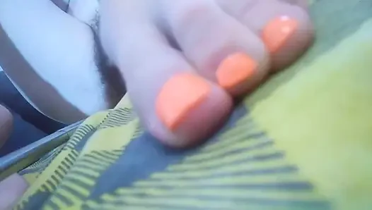 Fetish kaki dengan ginnagg