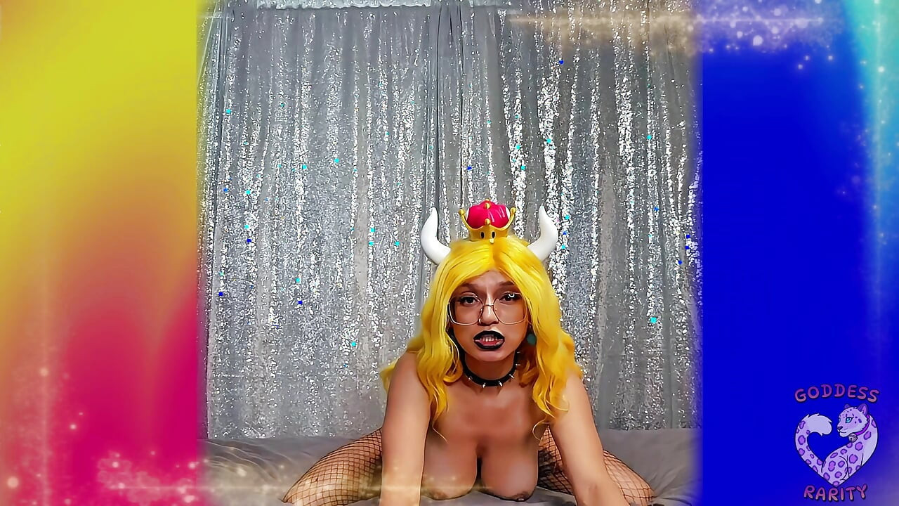 DeusaRaridade é má para seu pequeno cogumelo como bowsette!