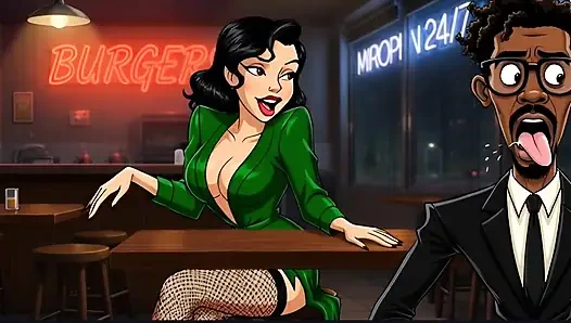 Istri nakal ini dientot habis-habisan di toilet umum Kartun