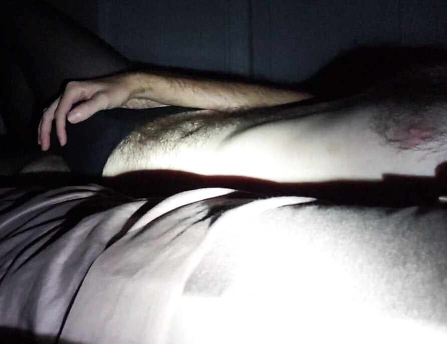 Rubbing Myself in Thong & Stockings