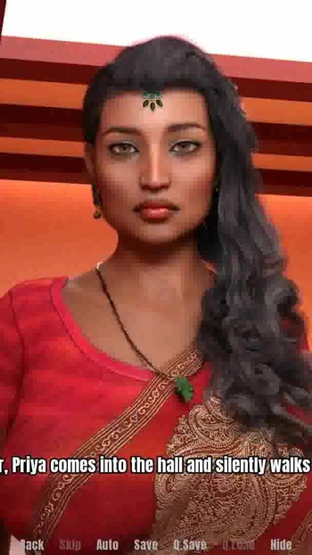 Emotional moment from "Grandma's House: Desi Virgin Bride Fucks A Stranger And Got Creampied Before Going In Front Of The"
