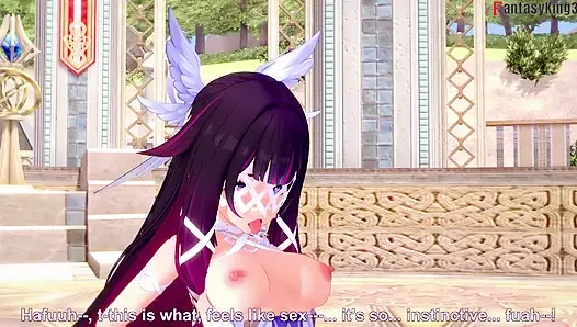 Columbina blowjob - Genshin Impact