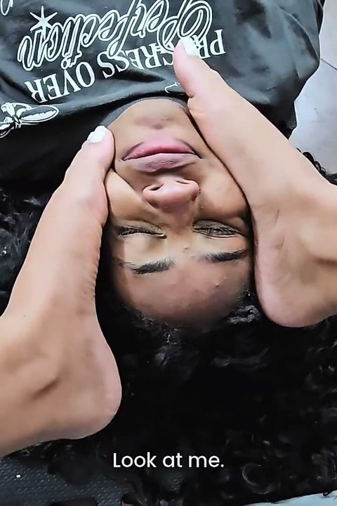 Foot Domination and Toe Sucking for the Maid