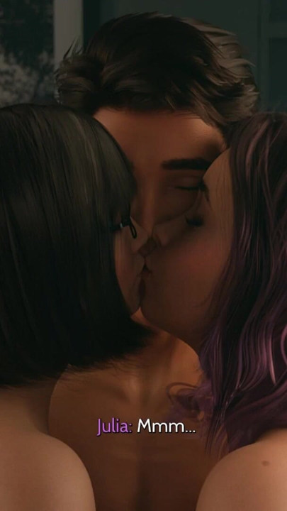 Fresh Women #2 - Chloe & Julia Turn One Bottle of Wine Into Threesome Sex | Clip 1