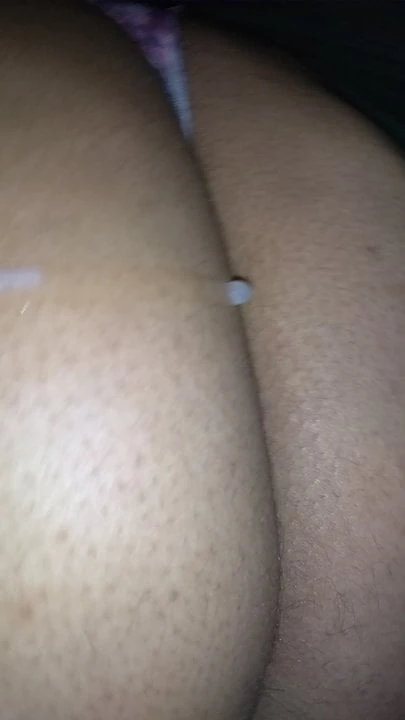 Cum on ebony ass