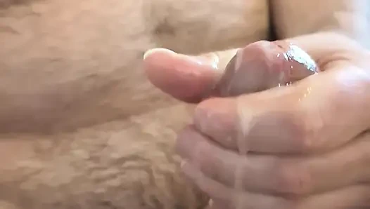 Tembel yağlı mastürbasyon ve bonus ağır çekim boşalmalar