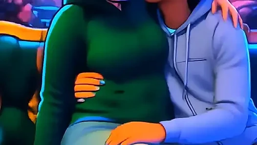 Kolumbianische bBW reife zerquetscht dich in pOV + quetschen mit ihrem dünnen freund