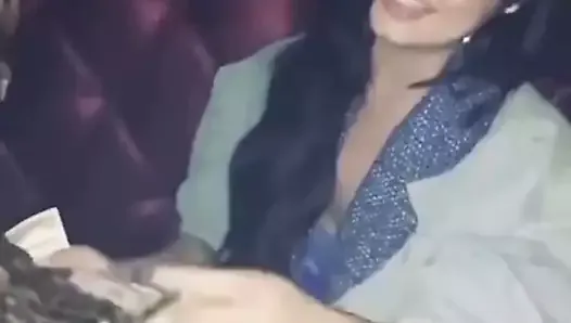 Demi Lovato at stripclub