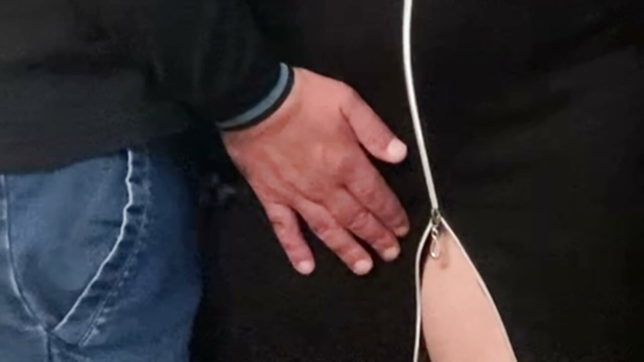 Strange Perv Fingering My Pussy