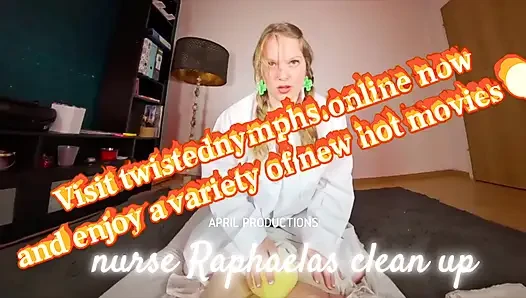 Dominatrix sahibe April - süper top etkinliği