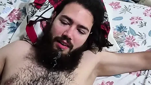 Milk From My Boobs on the Beard of My Neighbor