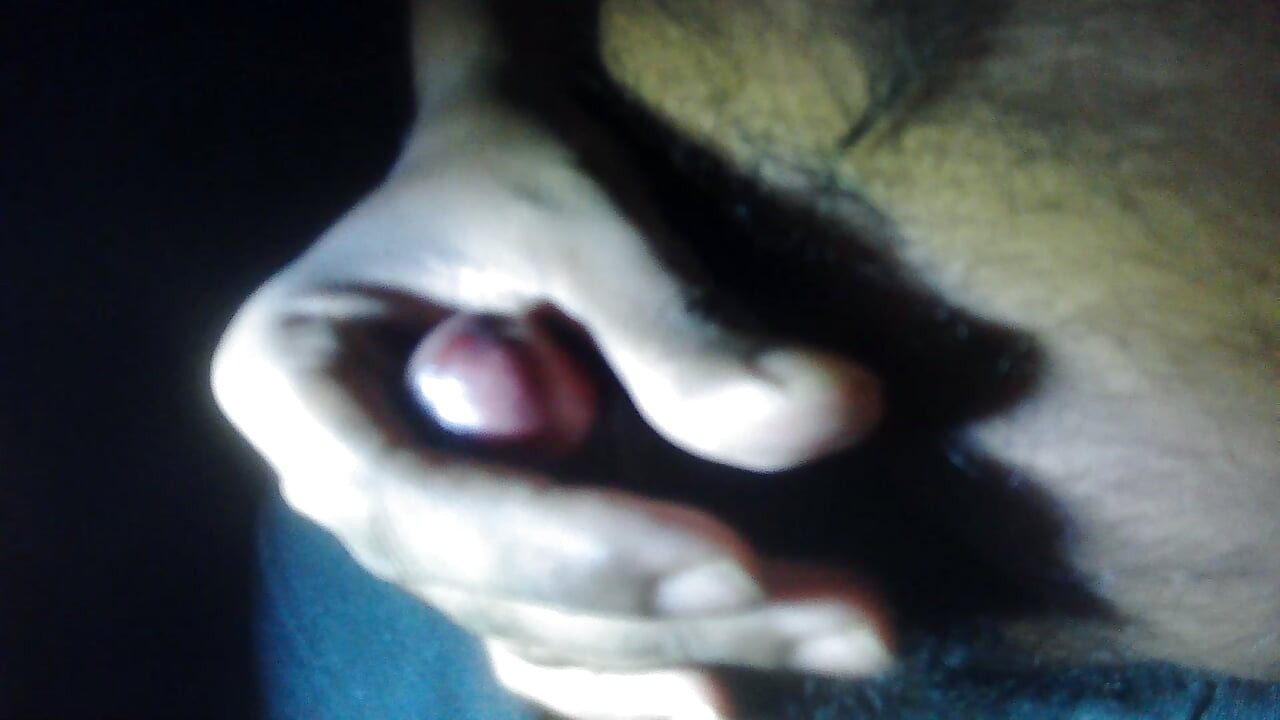 Horny Young Man Jerking Himself