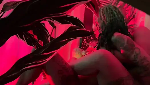 Red Passion Bts with Wetkittycity