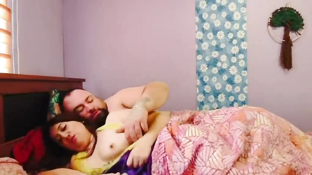 My stepfather and I fuck really hard and wildly until he cums inside me.
