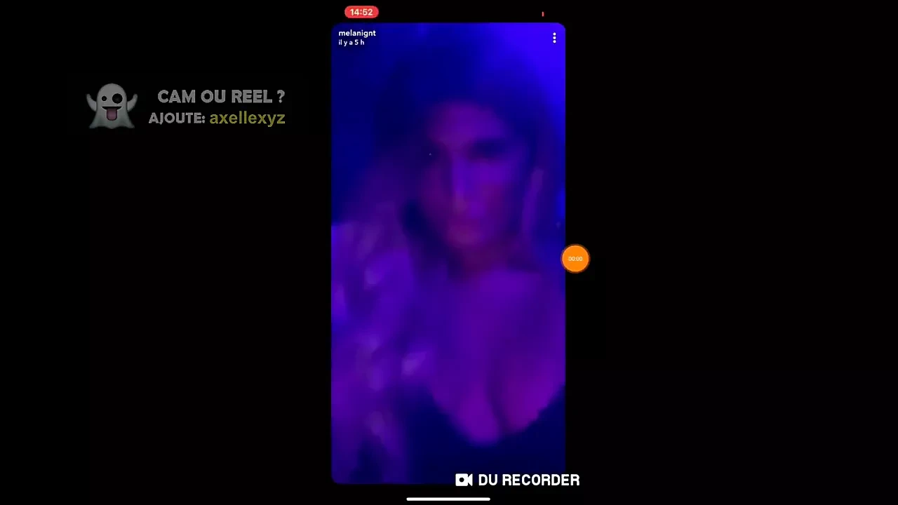 Melanight de la telerealite video volee la celebrite baise