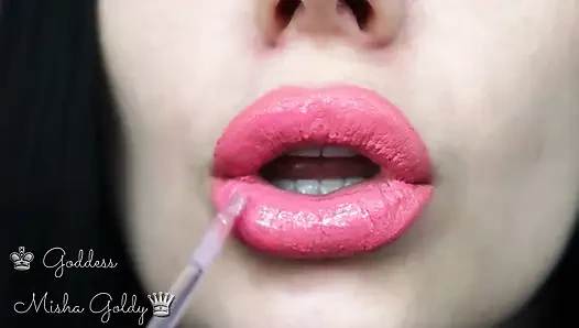 Crot di dalam rayuan merah mudaku yang besar dan asap hookah besar!
