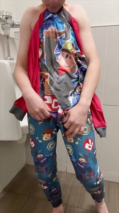 Wearing my PJ's to the store to put a catheter down my pee hole