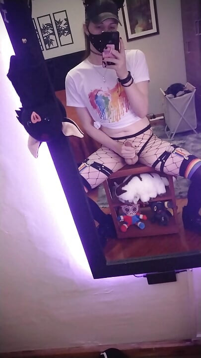 Pride Month Femboy Tease And Masturbates