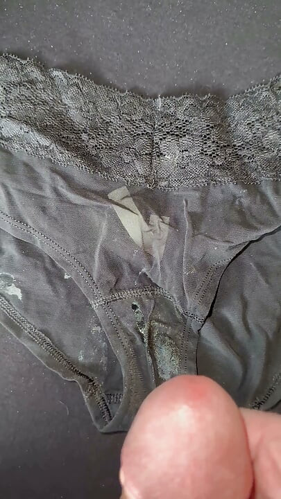 Cum on Wife’s Panties 26
