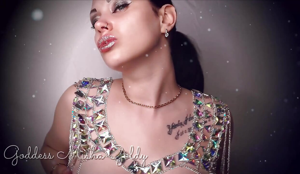 You can't say no to my shiny full lips and breast! JOI