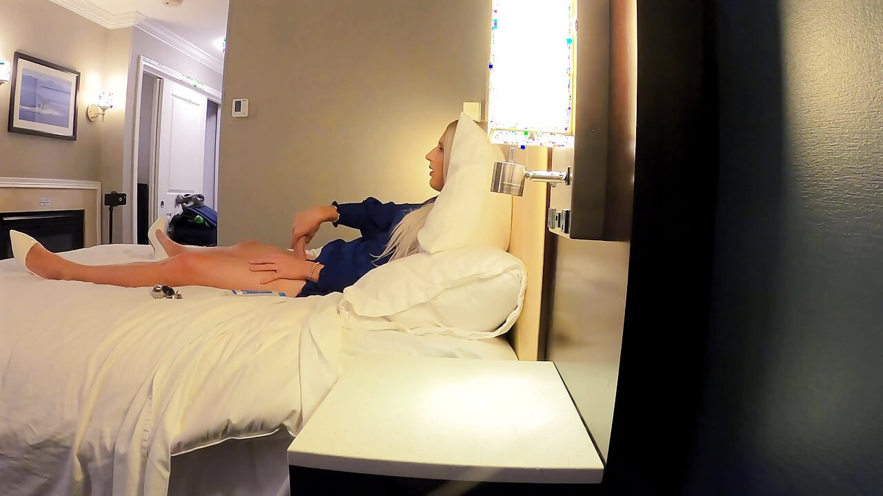 Super Hot Femboy Jerking in Hotel Compilation