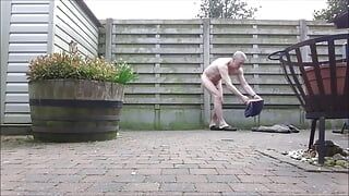 Grandpa Daddy Exhibitionist Cumshot Sexshow Compilatie