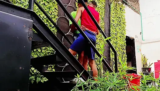 My boyfriend takes me to a motel and he doesn't glove and starts eating ...