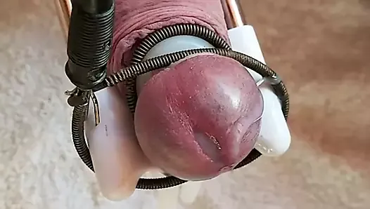 Penis longer bdsm torture electro cum milking