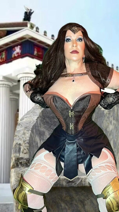 Granny Carmen's Superhero Classic Cosplay Cock FUCKING Extravaganza 11920COMP | Clip 3