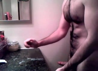 I masturbate in the bathroom