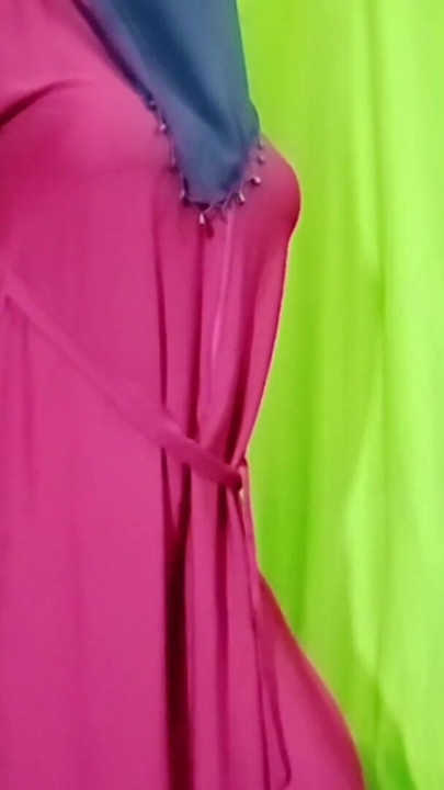 Arabian woman enjoying taking off all her clothes | Clip 3
