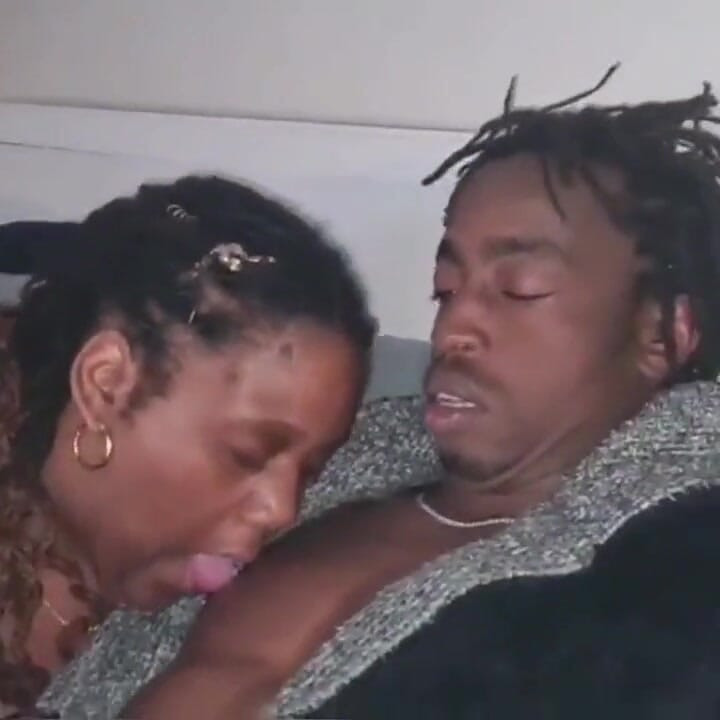 Sucking Big Black Cock While Fingering My Fat Wet Pussy