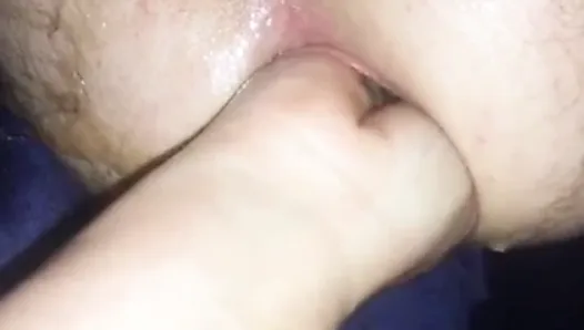 Dirty ass fisting for husband