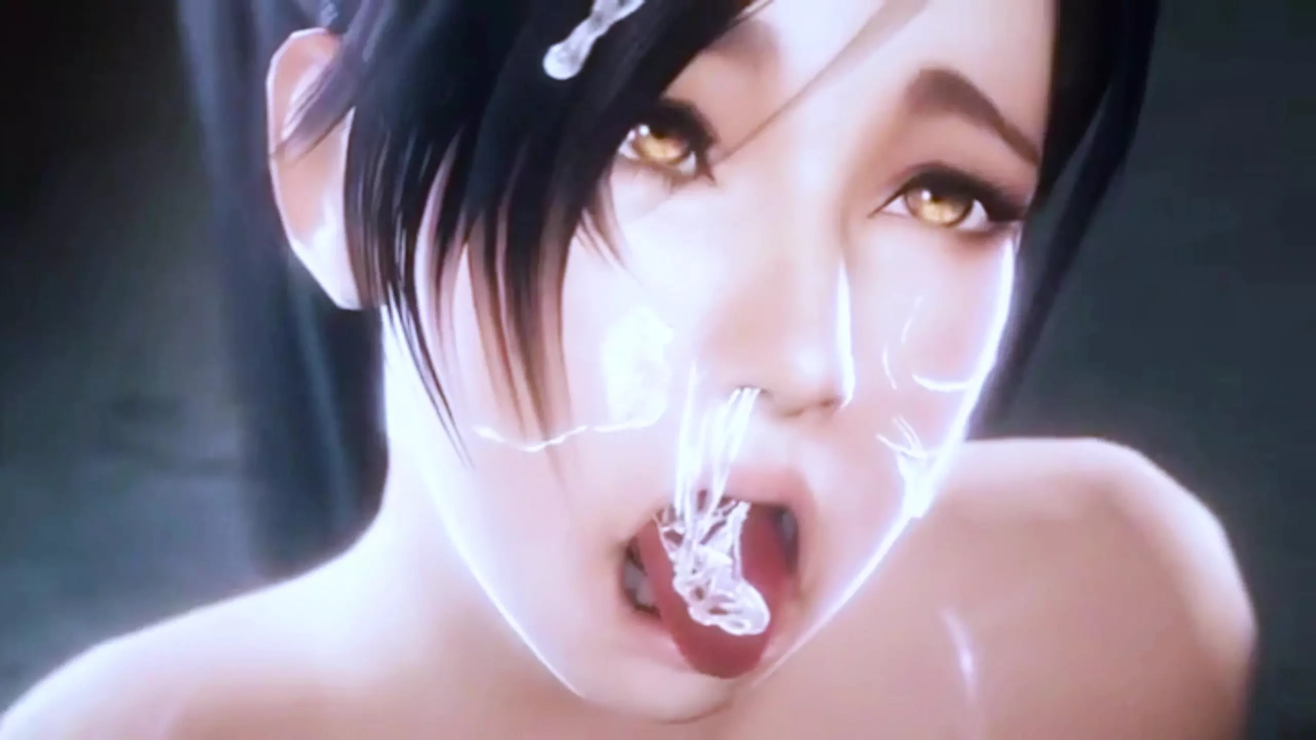 음탕한 소녀 갱스터와 그룹 공개 섹스