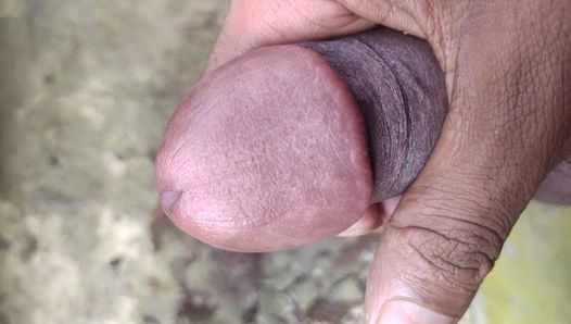 Close-up ejaculação - sexo solo