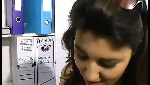 Teddy and Stephanie in a Casting for Hot.