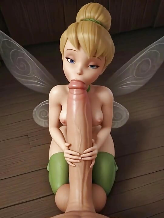 Крошечная Tinkerbell Сосет Огромный Хуй - Ai Generated