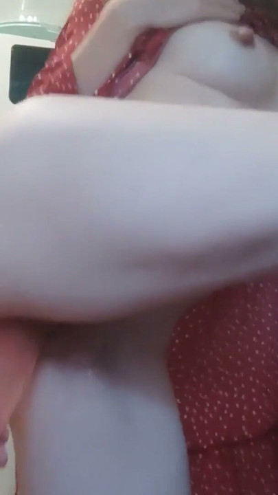 A date with a huge dildo ended for a milky milf with hard sex | Clip 2