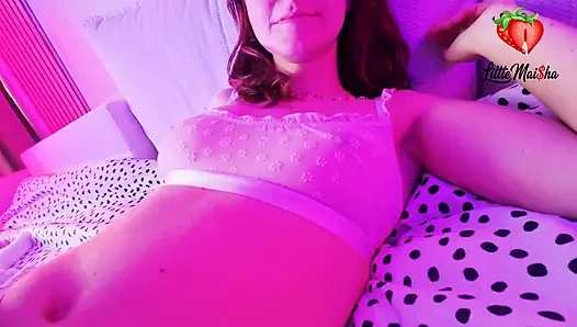 Easter hopping of a sweet skinny brunette on a thick cock dressed as a cute bunny